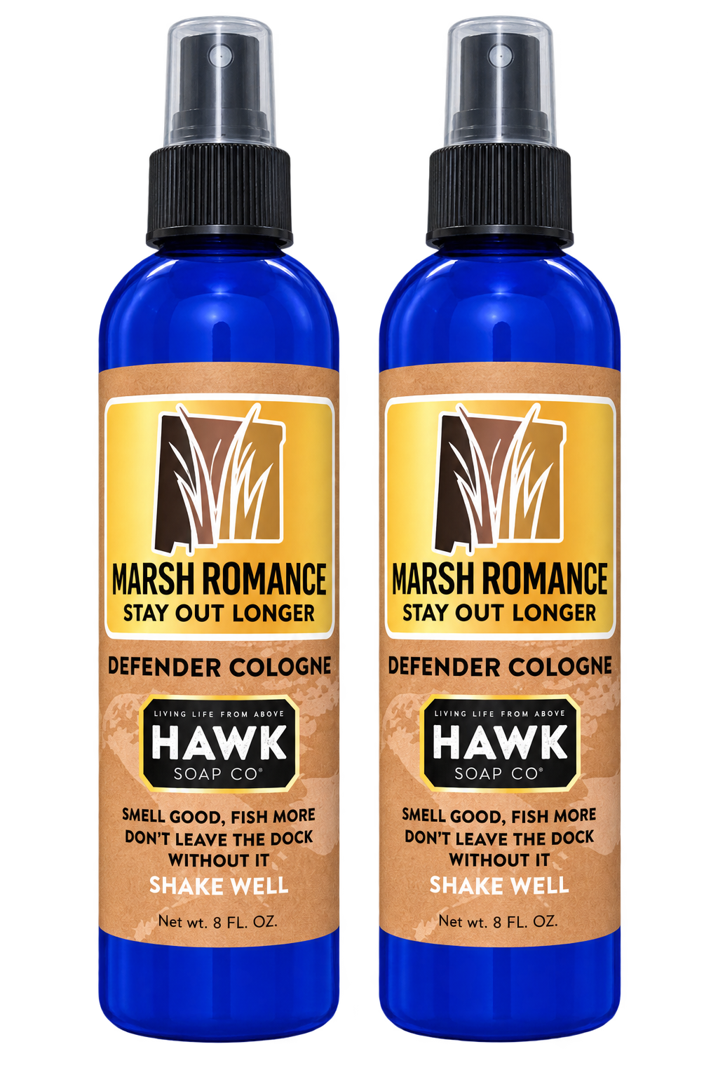 Marsh Romance® Defender Cologne – 2 Pack, 8 oz. Bottles