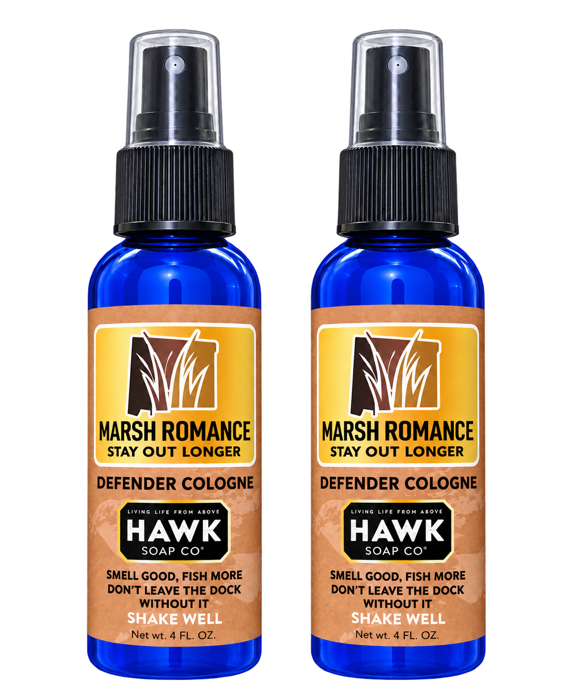 Marsh Romance® Defender Cologne – 2 Pack, 4 oz. Bottles