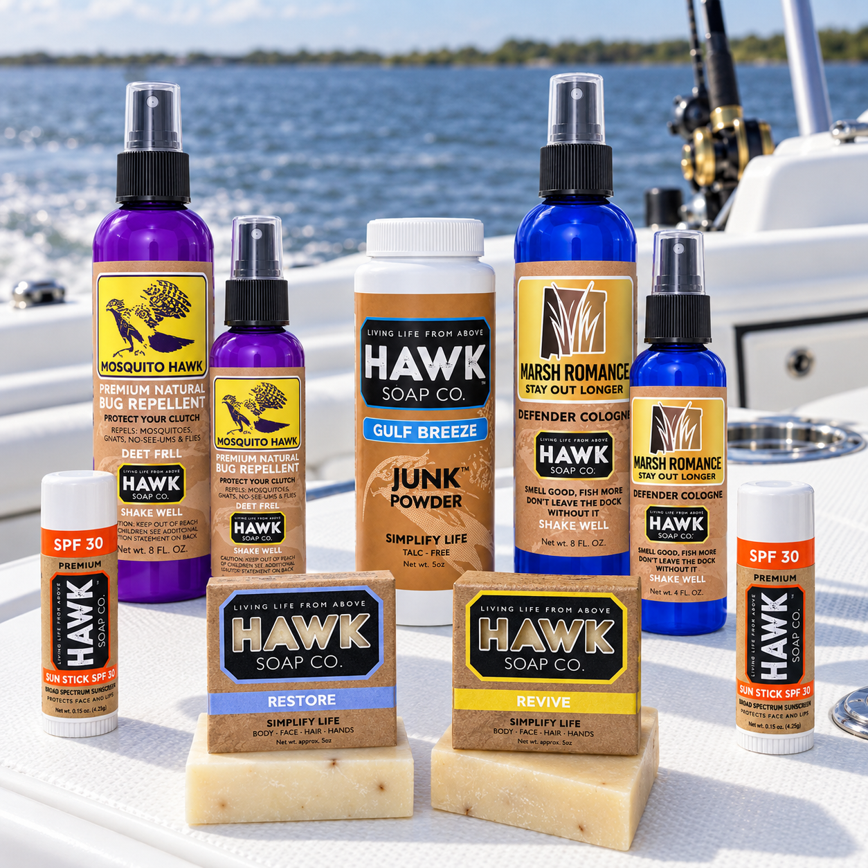 The Hawk Fishing Bundle – 9-Piece Outdoor Essentials Pack
