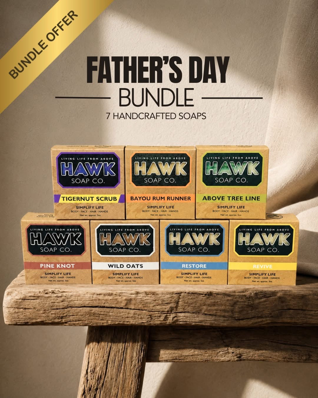 FATHER'S DAY SOAP BUNDLE  $39.95