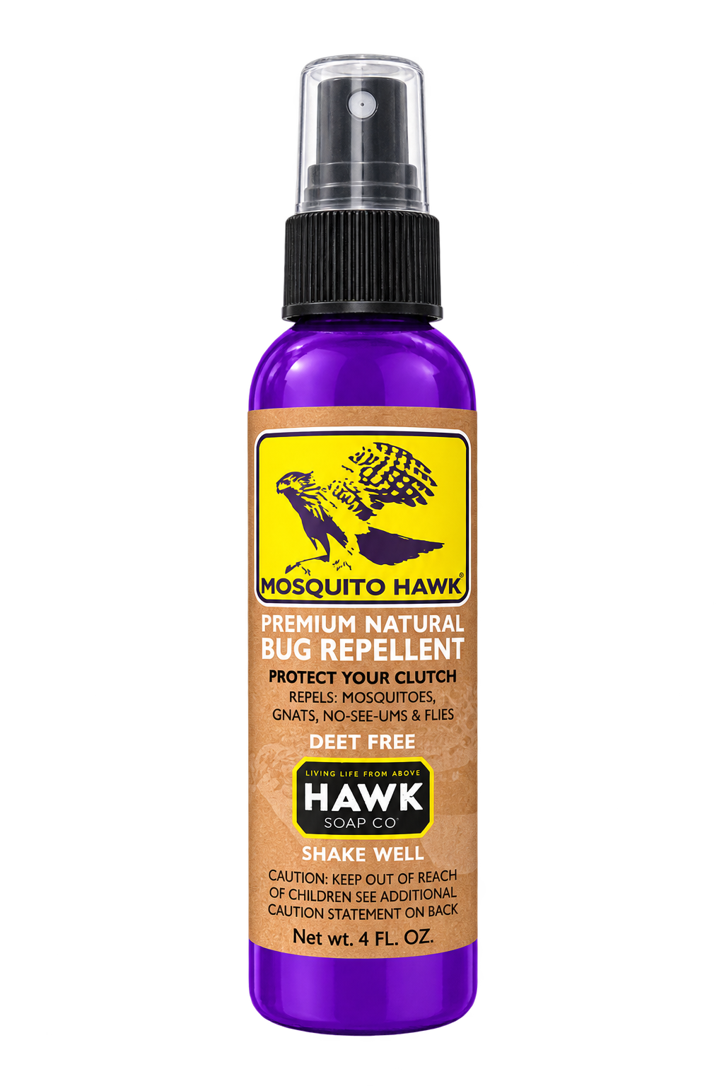 Mosquito Hawk® Premium Natural Bug Repellent – 4 oz