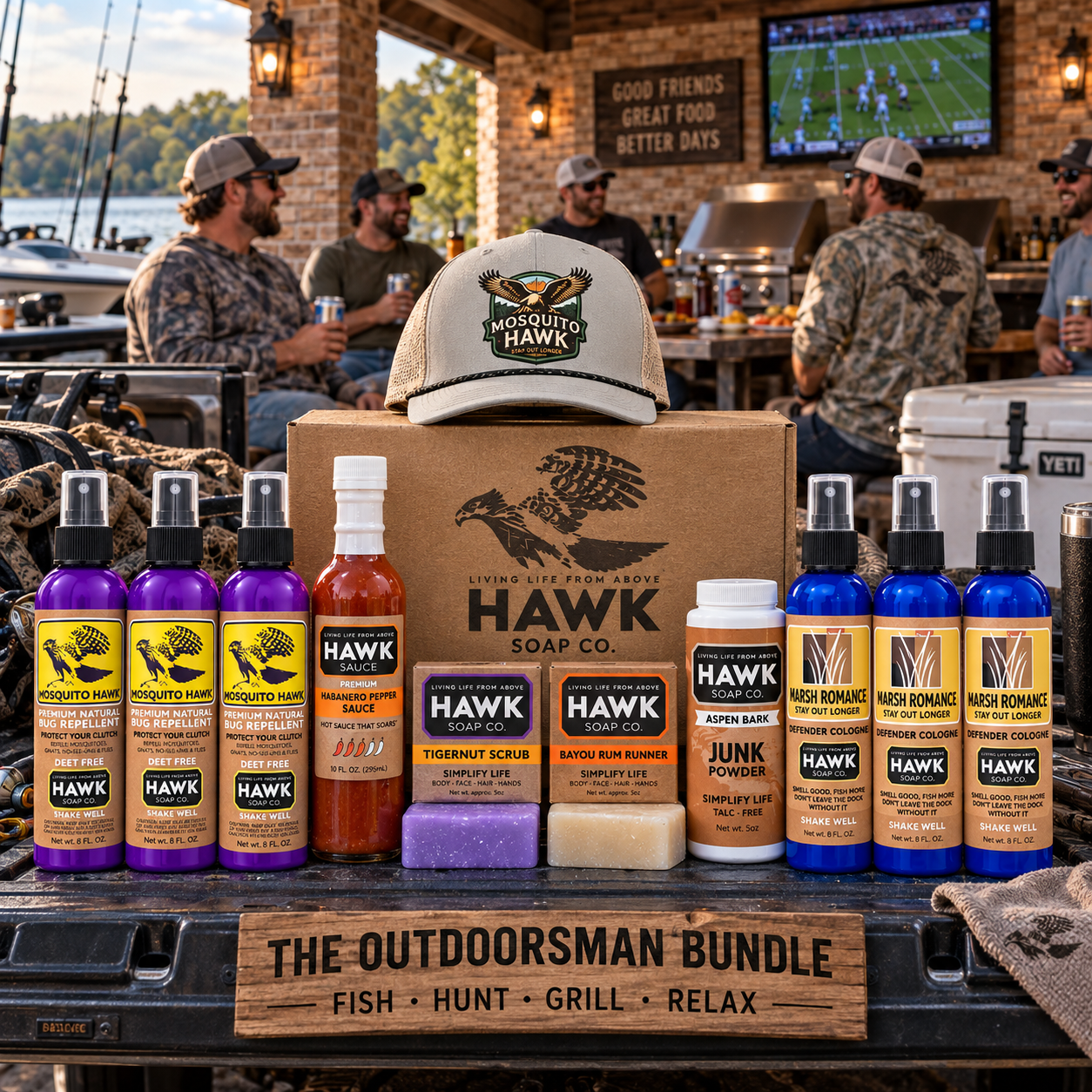 The Outdoorsman Bundle – 11-Piece Hawk Outdoor Essentials Pack