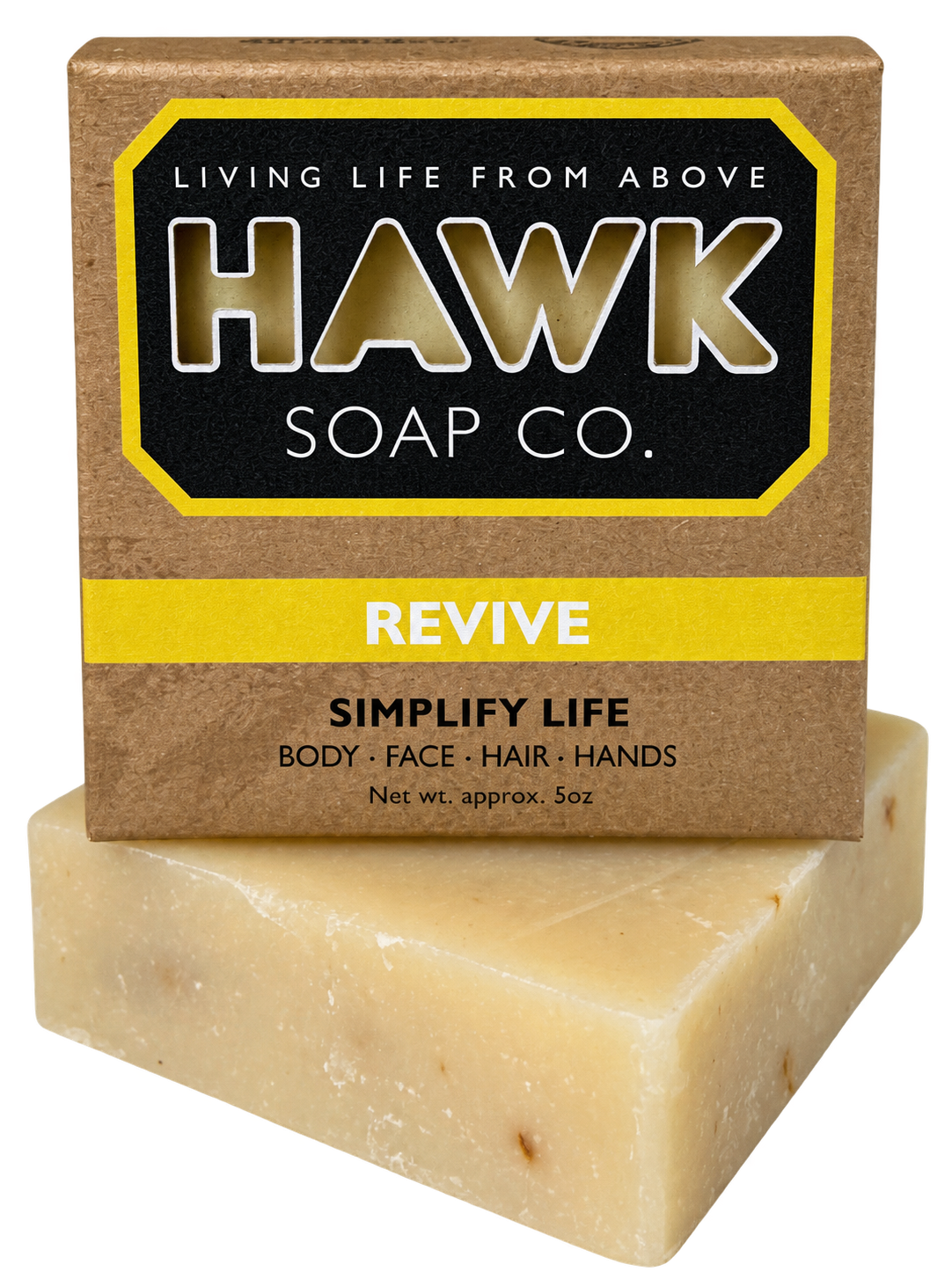 Revive Soap – 5 oz. Eucalyptus & Lavender Morning Bar