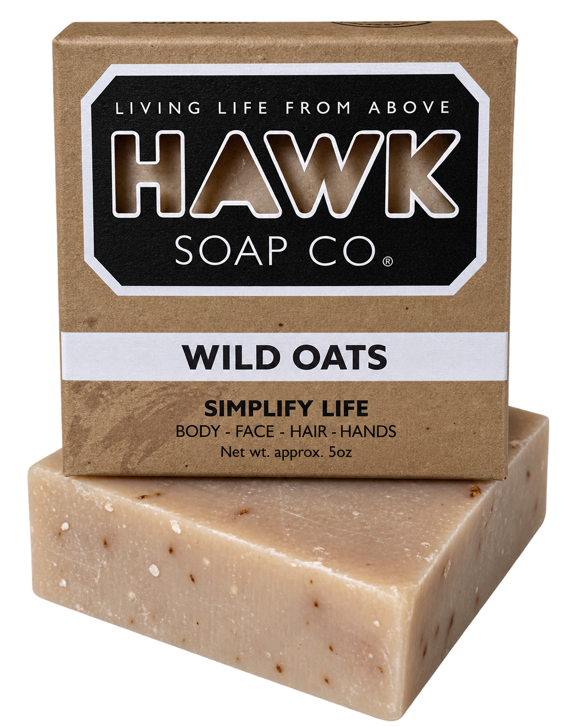 Wild Oats Soap – 5 oz. Honey & Oat Exfoliating Bar