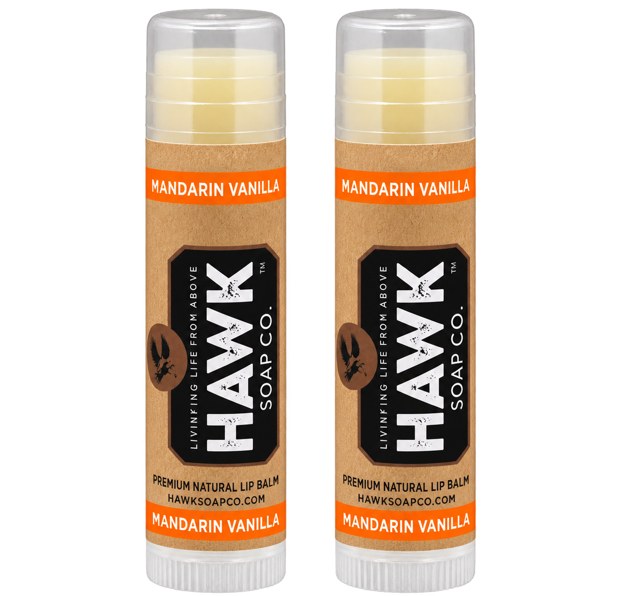 Hawk Soap Co. Mandarin Vanilla Lip Balm