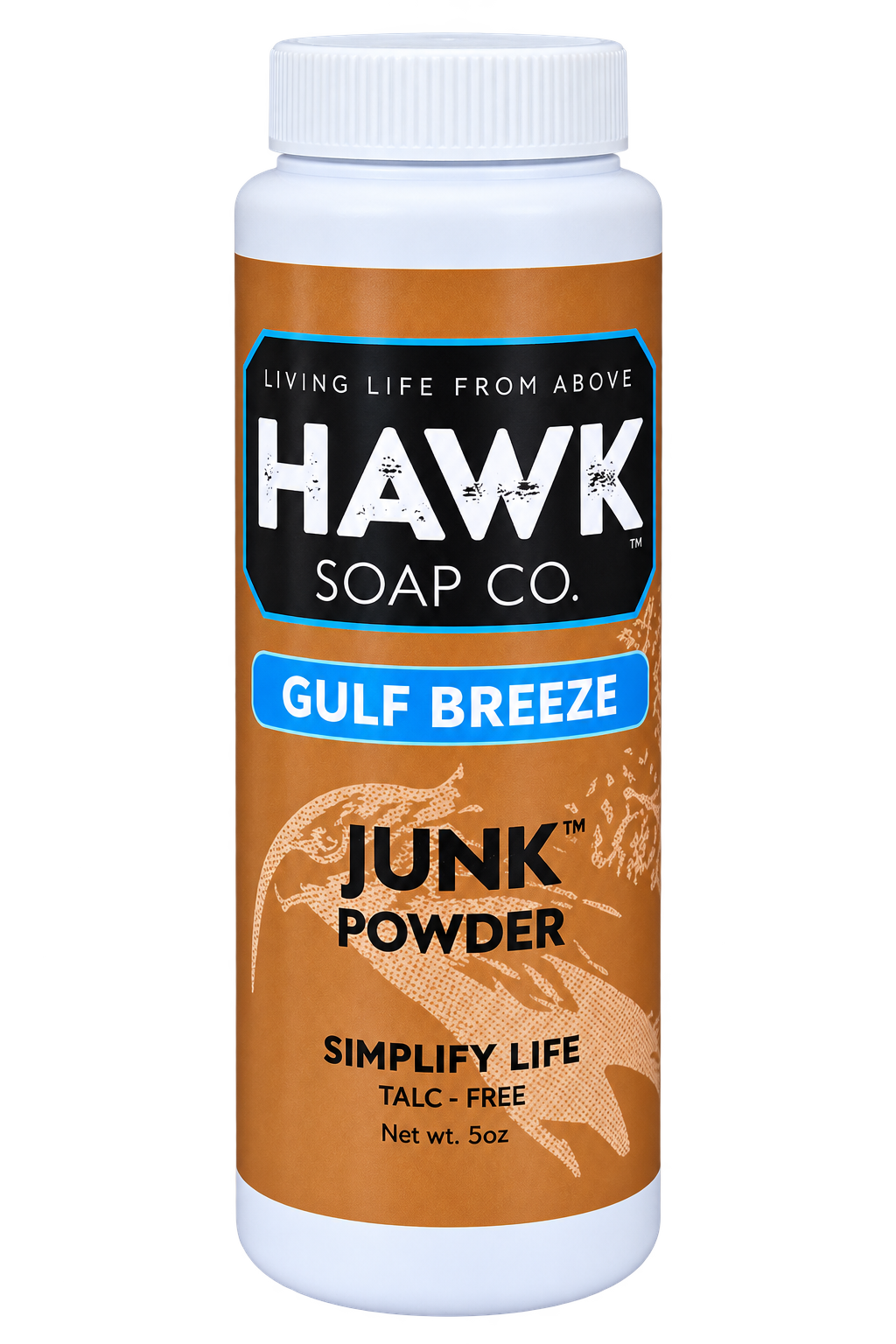 Hawk Gulf Breeze Junk Powder – Talc-Free Body Powder